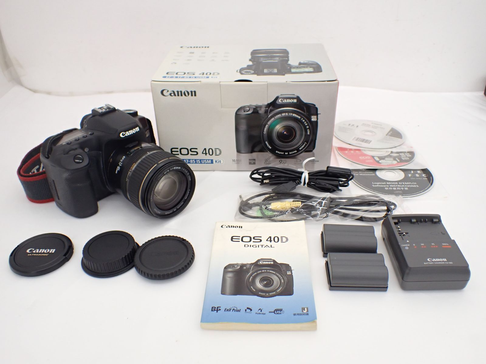 ∽ Canon キヤノン EOS 40D レンズキット EF-S 17-85mm IS USM 【公式 