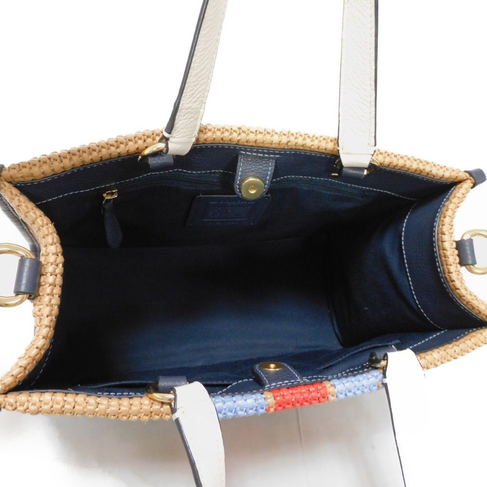 コーチ デンプシー キャリーオール ブルー トートバッグ コーチ