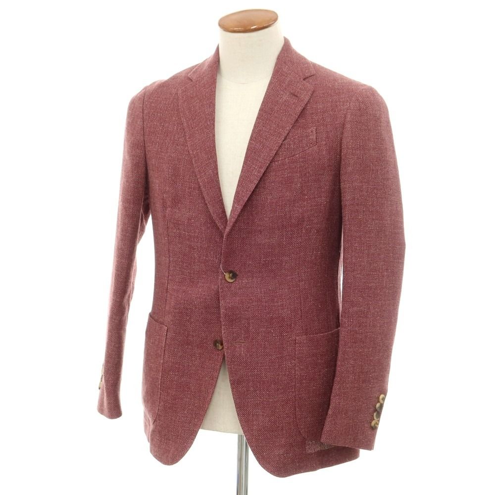 中古】ラルディーニ LARDINI リネンコットンシルク テーラード 
