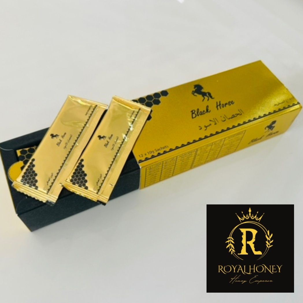 2本(10g/本)Royal honey Black Horse Gold ロイヤルハニーブラック 