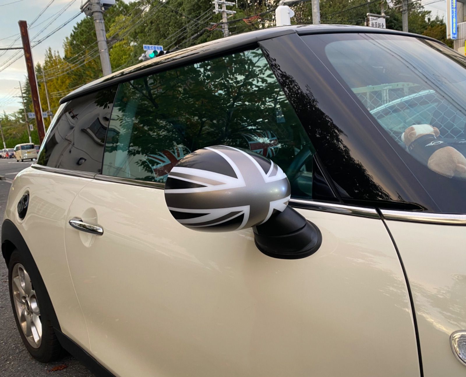 ミニクーパー MINI F系 前期中期 ドアミラーカバー 左右2個セット グレージャック