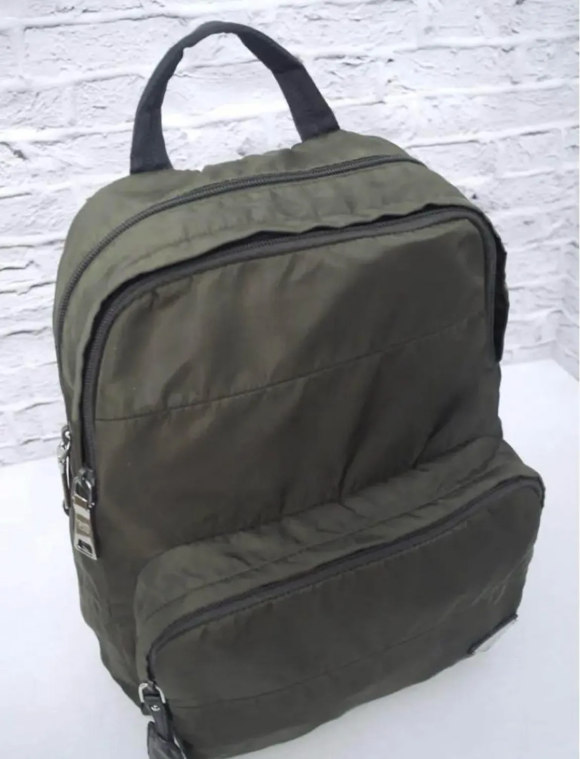 美品◇PRADA プラダ BZ0026 大容量 男女可 ミリタリー テスート