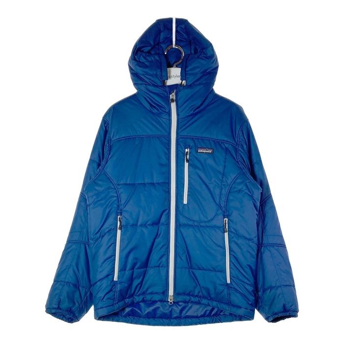 patagonia パタゴニア 84101F9 DAS PARKA ダスパーカー プリマロフト 中綿ジャケット ブルー sizeXS ※ジップ取手劣化 ドローコードプラ金具劣化