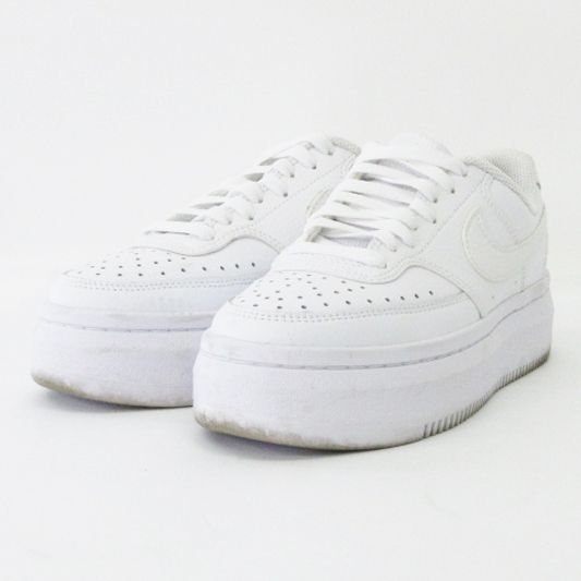 NIKE スニーカー コートビジョンアルタDM0113-100 厚底 23.5㎝ 楽天市場】ナイキ コート ビジョン アルタ ウィメンズ シューズ