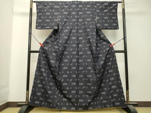 平和屋着物○本場琉球絣 紬 正絹 逸品 DAAT1022tw - メルカリ 