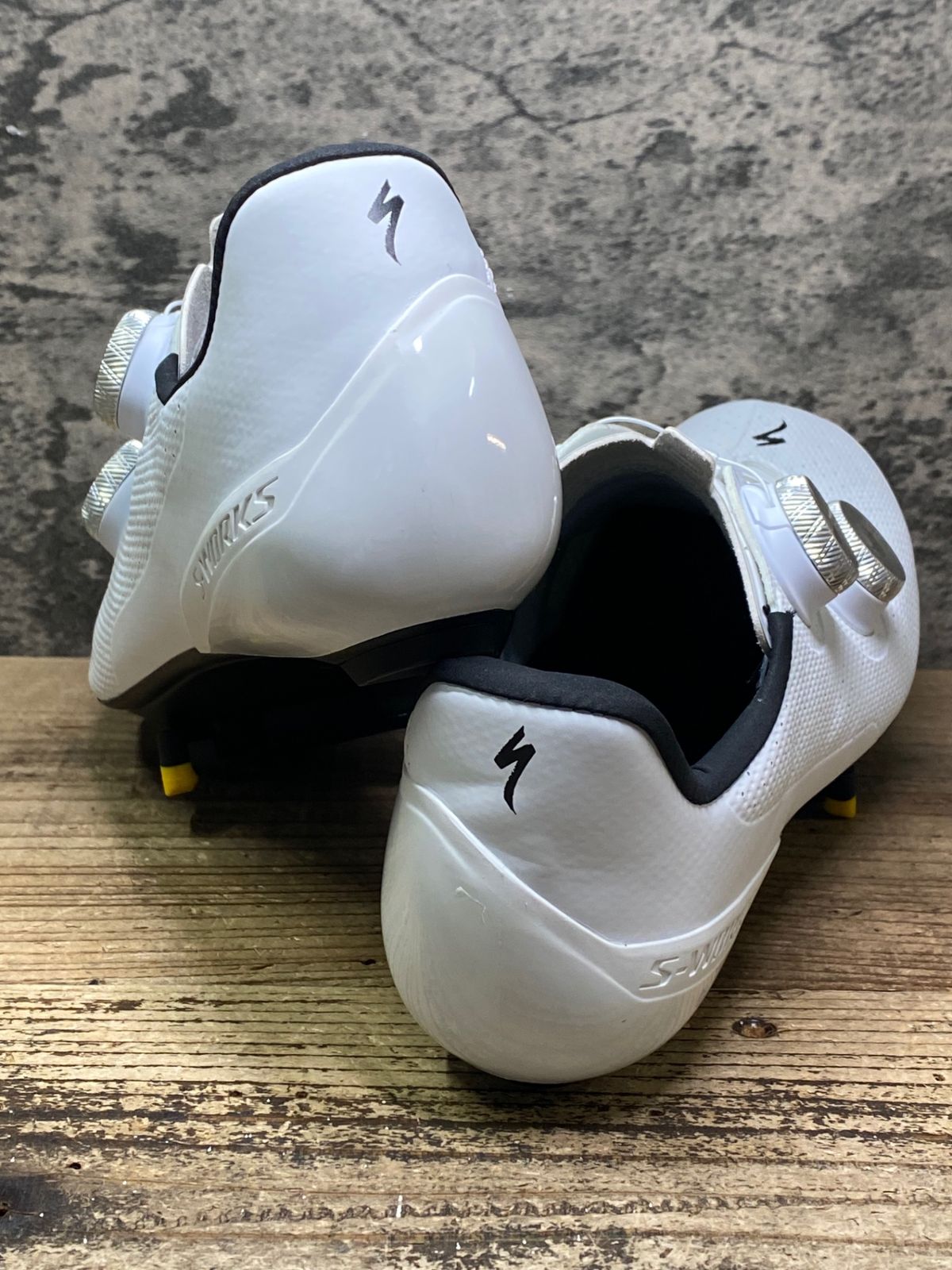 JJ912 スペシャライズド SPECIALIZED S-WORKS TORCH ビンディングシューズ EU40 SPD-SL ホワイト