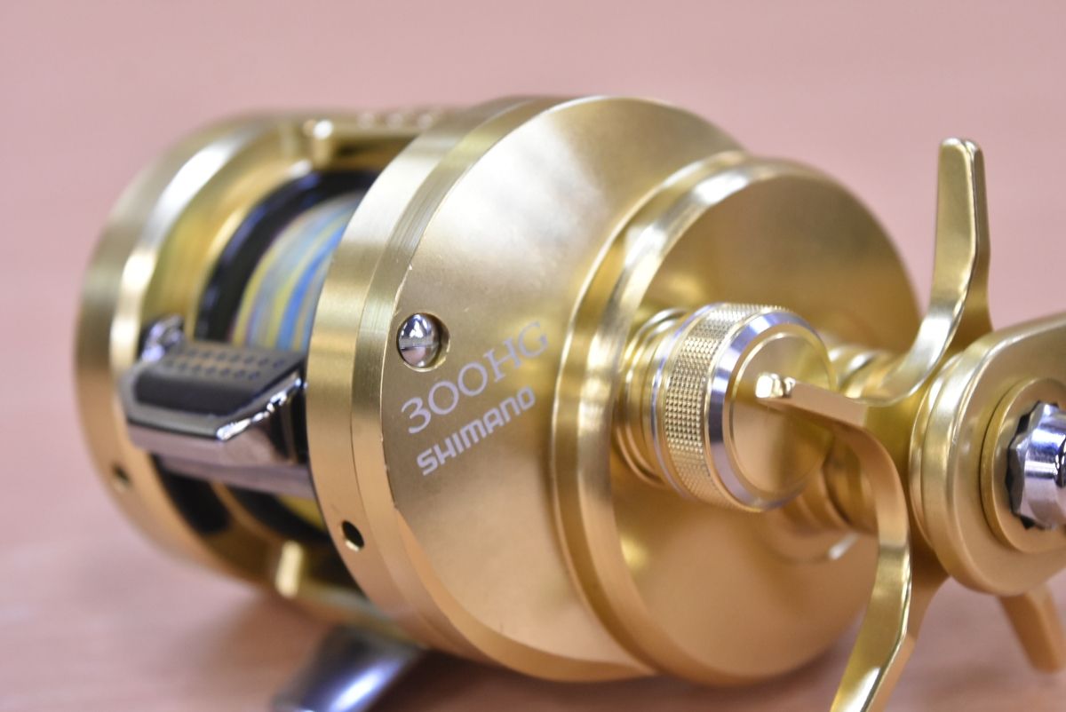 シマノ 15 オシアコンクエスト 300HG ハンドル ノブ カスタム
