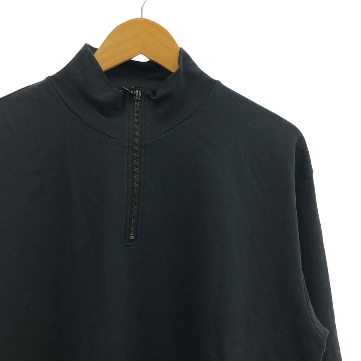 新品】 AURALEE / オーラリー | ELASTIC HIGH GAUGE SWEAT HALF ZIP P 