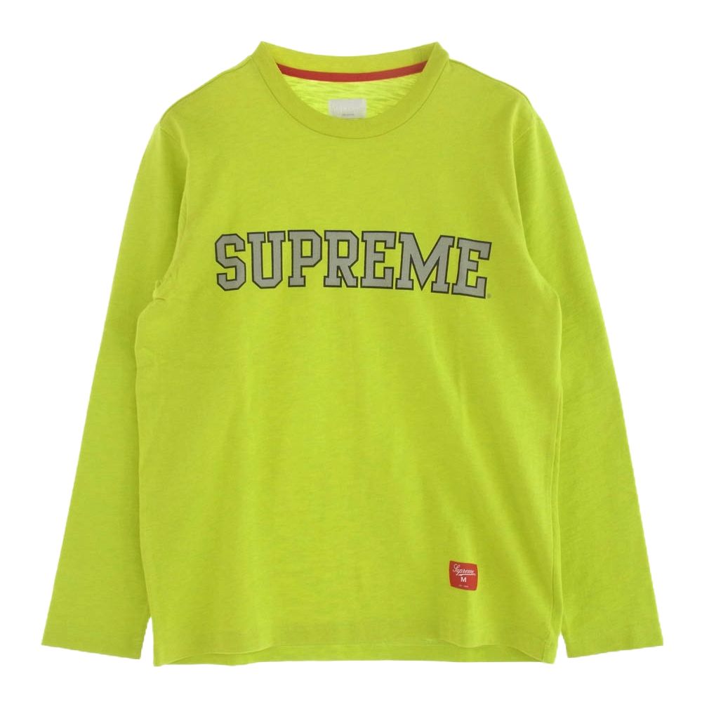 Supreme シュプリーム 12AW Reflective Longsleeve L/S Top Supreme シュプリーム 12AW Reflective Longsleeve L/S Top