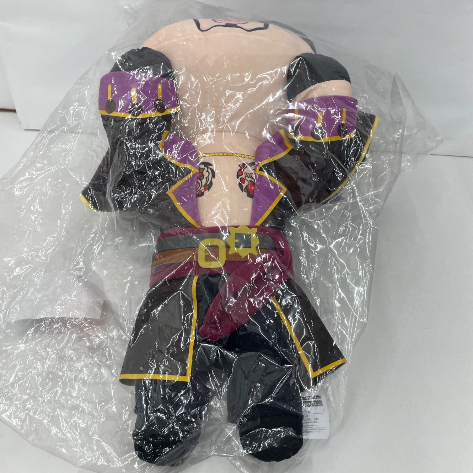 セガラッキーくじ 真島吾朗 S賞寝そべりデカっぬいぐるみ （大