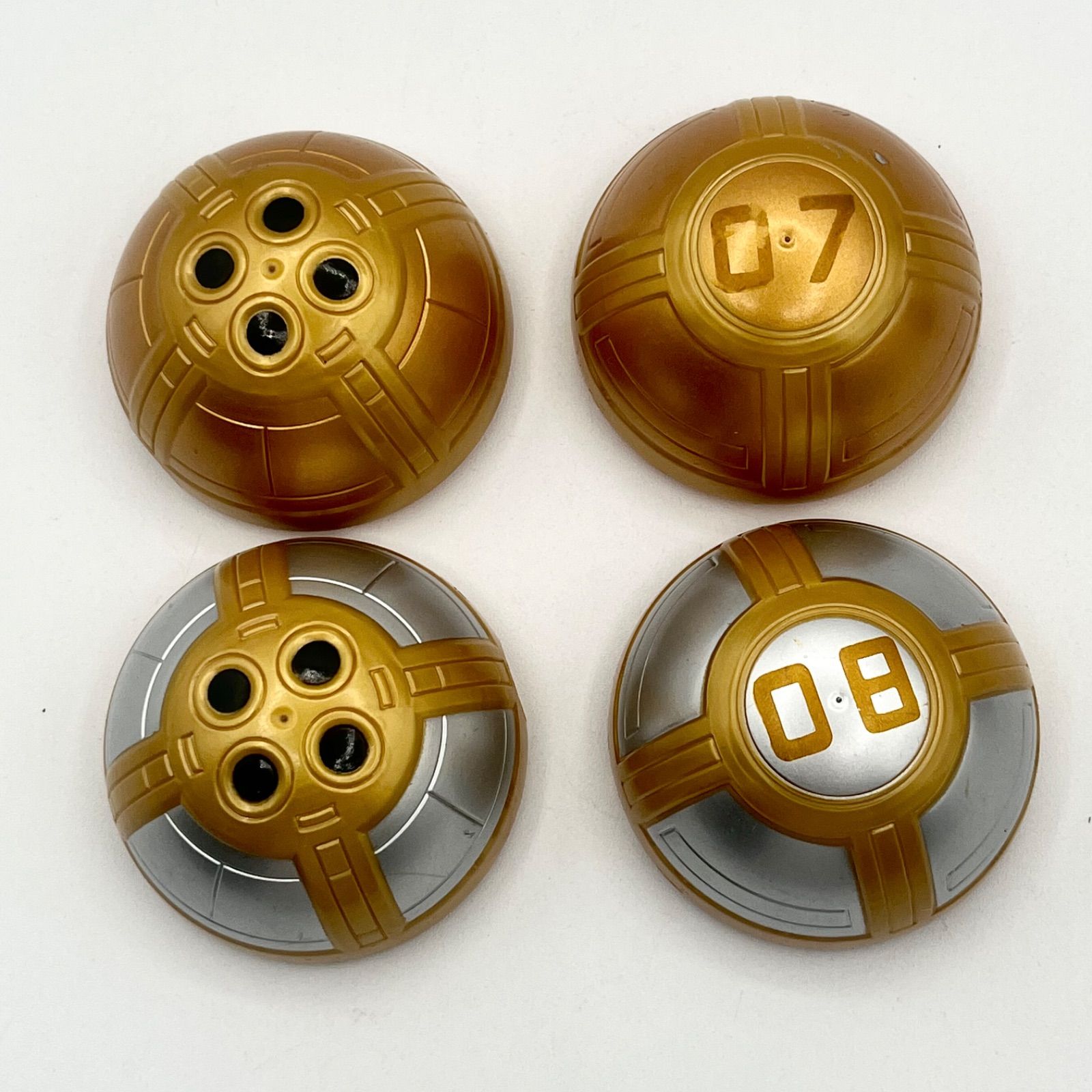 カラクリボール/説明書付属】 風雷丸 《轟雷旋風神頭部＆腕パーツ