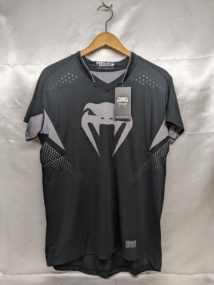 VENUM ヴェナム Hurricane X Fit T-shirt Tシャツ カットソー 半袖 総合格闘技 MMA サイズ S ブラック