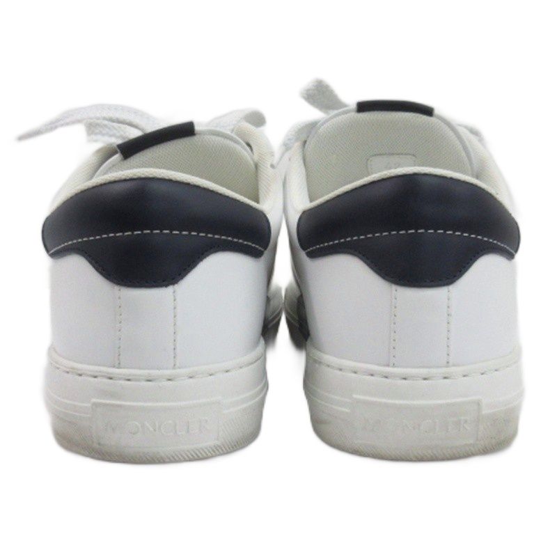 MONCLER ホワイトレザースニーカー モンクレール MONCLER MONTPELLIER モンペリエ スニーカー