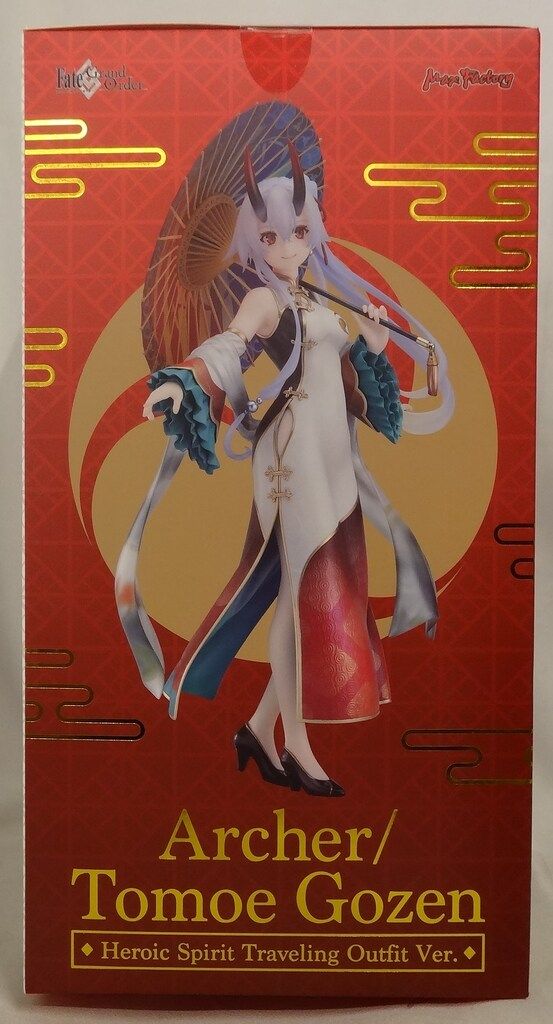 MAX FACTORY 1/7スケール アーチャー巴御前 英霊旅装 fgo スリットから覗く脚が拝める！ フィギュア「アーチャー/巴御前