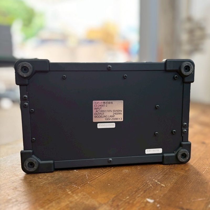 Comet CB-2400 IV コメット ストロボ ジェネ 完動品。 CS-2400T-RS｜ストロボ スタジオ撮影はCOMET コメット株式会社