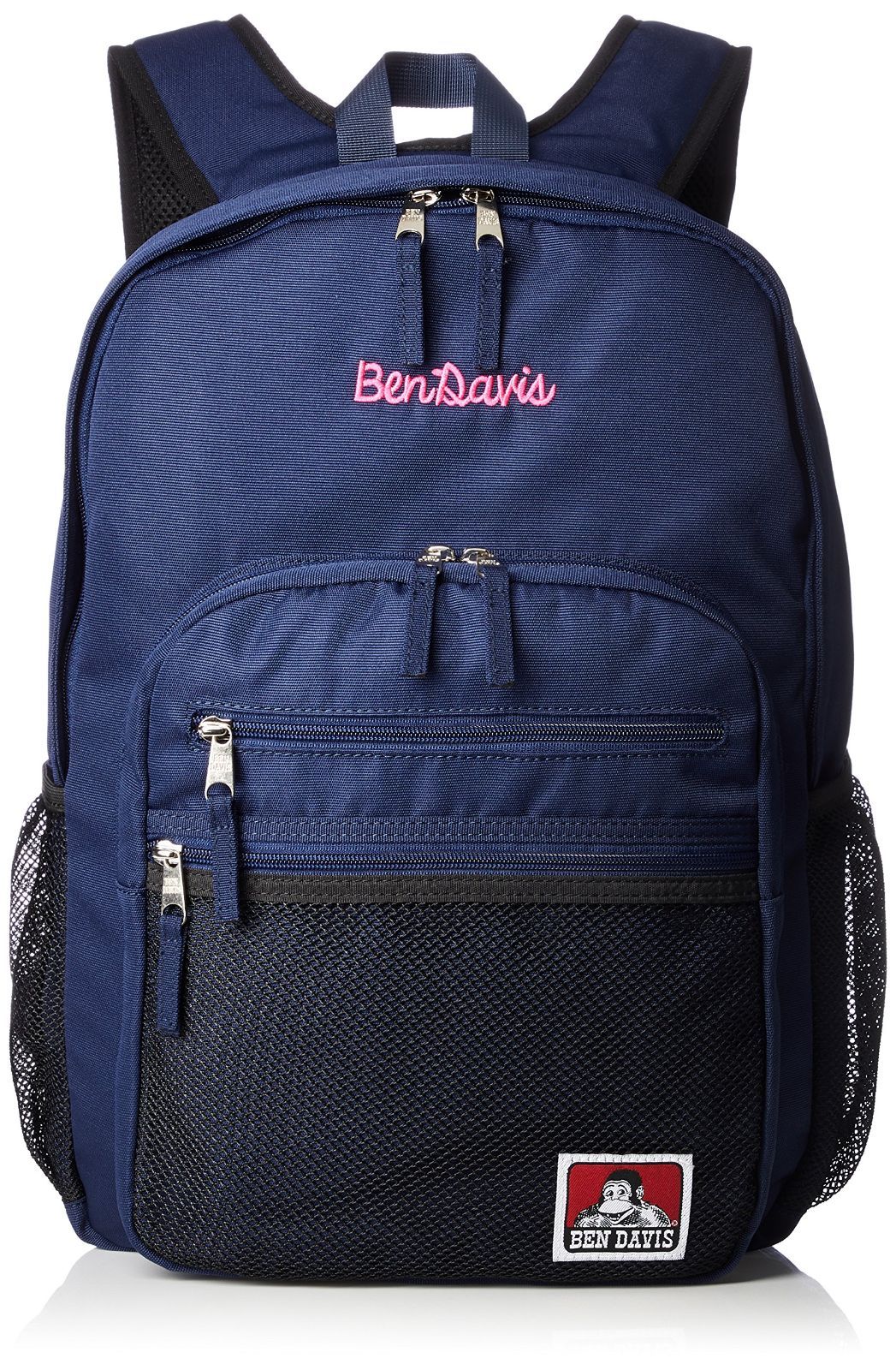 ネイビーピンク [ベンデイビス] リュック XLサイズ メッシュポケット リュックサック 通勤通学に最適です BDW-9200 ネイビーピンク