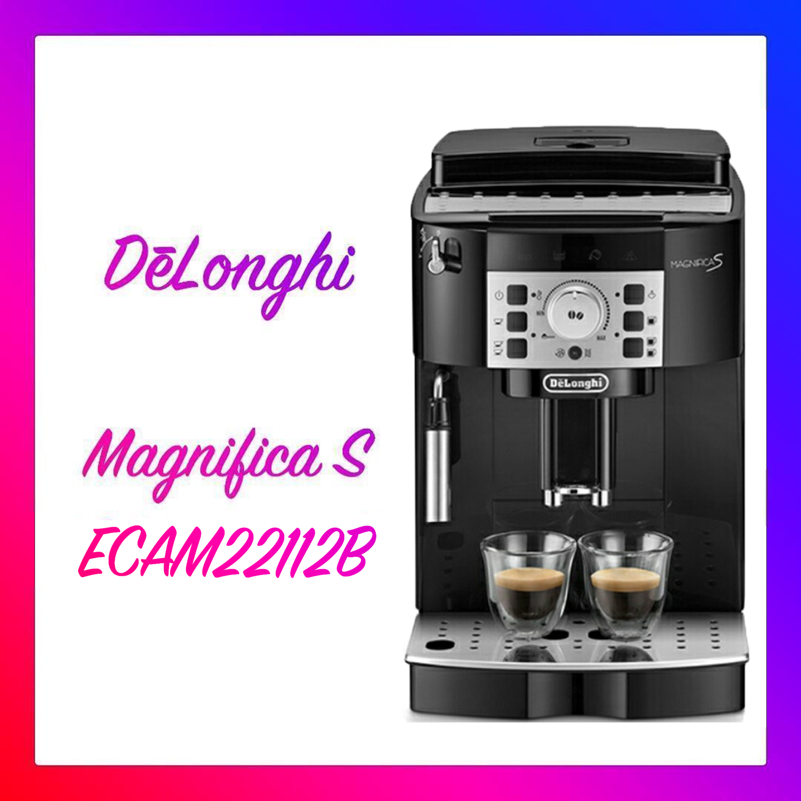 送料込み デロンギ ECAM22112B マグニフィカS 全自動コーヒーメーカー