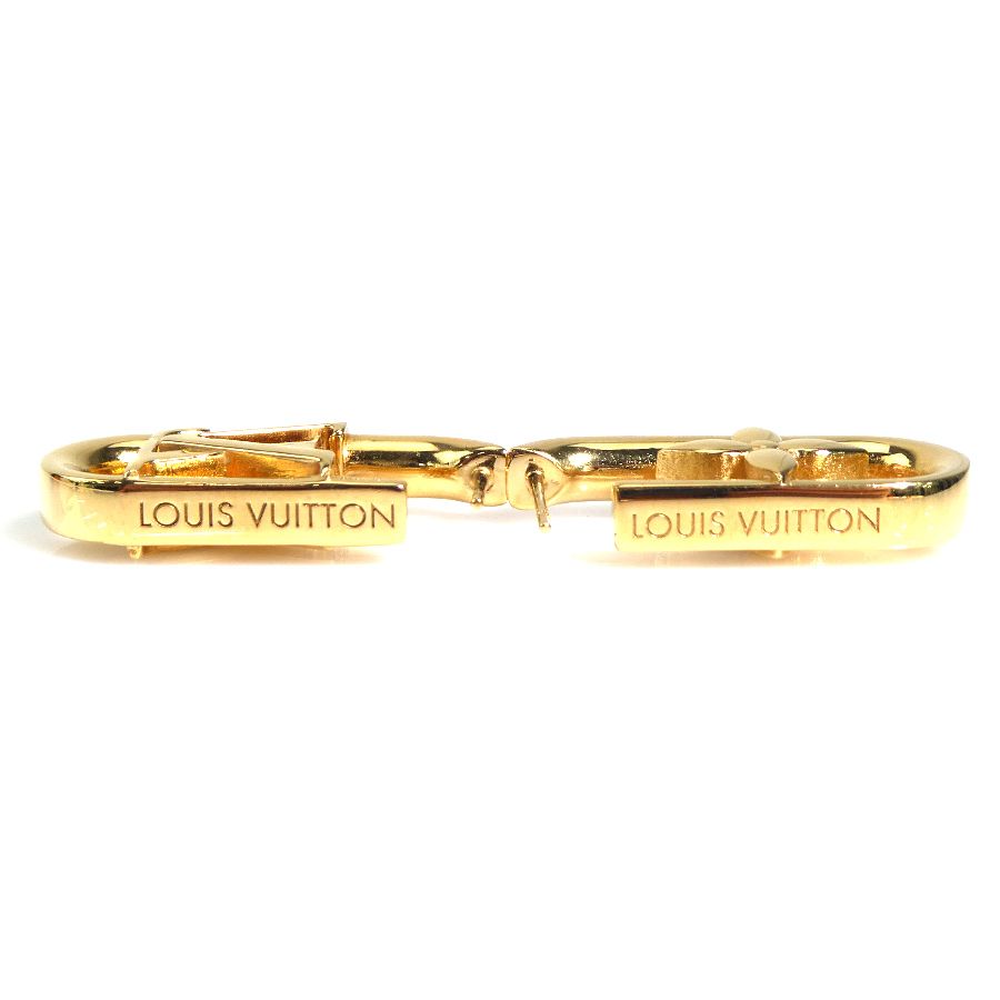 ✿プロフ必読✿ルイヴィトン ピアス フープマイLVチェーン M01140 直営店買付☆【LOUIS VUITTON】ピアス フープ マイ LV チェーン