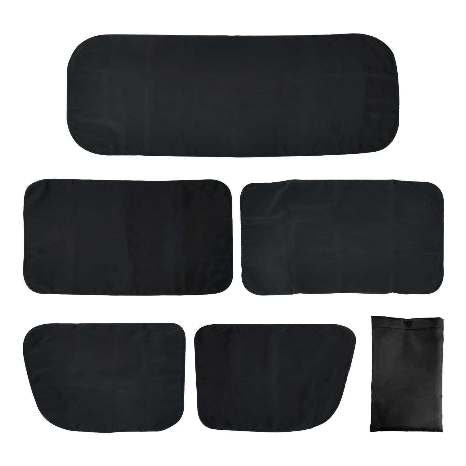 【在庫処分】セイワ(SEIWA) 車種専用用品 スズキ エブリイ EVERY (DA17V JOIN/PC/PAリミテッド/PA)専用 マグネット遮光カーテン 5枚セット IMP164 車中泊 NVクリッパー スクラムバン ミニキャブバン カー