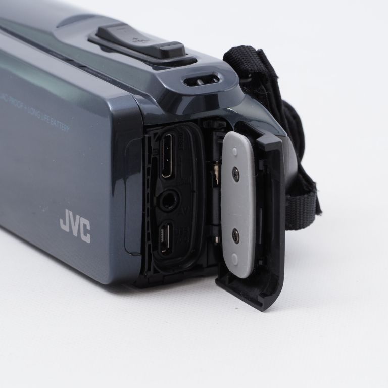 JVC ビデオカメラ 防水 防塵アイスグレー GZ-R470-H - ビデオカメラ