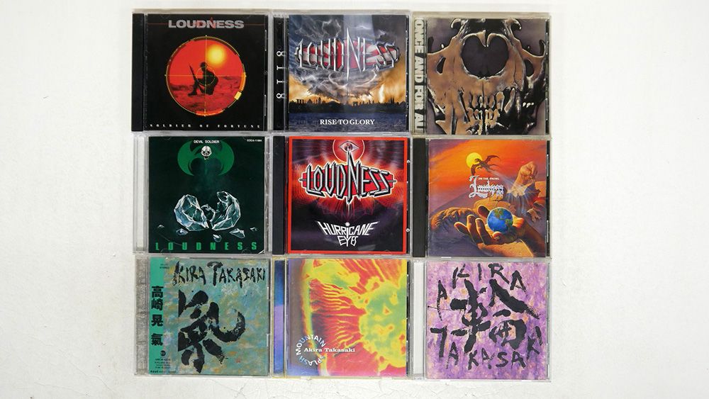 LOUDNESS CD 8枚セット （LOUDNESS／SHADOWS OF WAR／ラウドネス