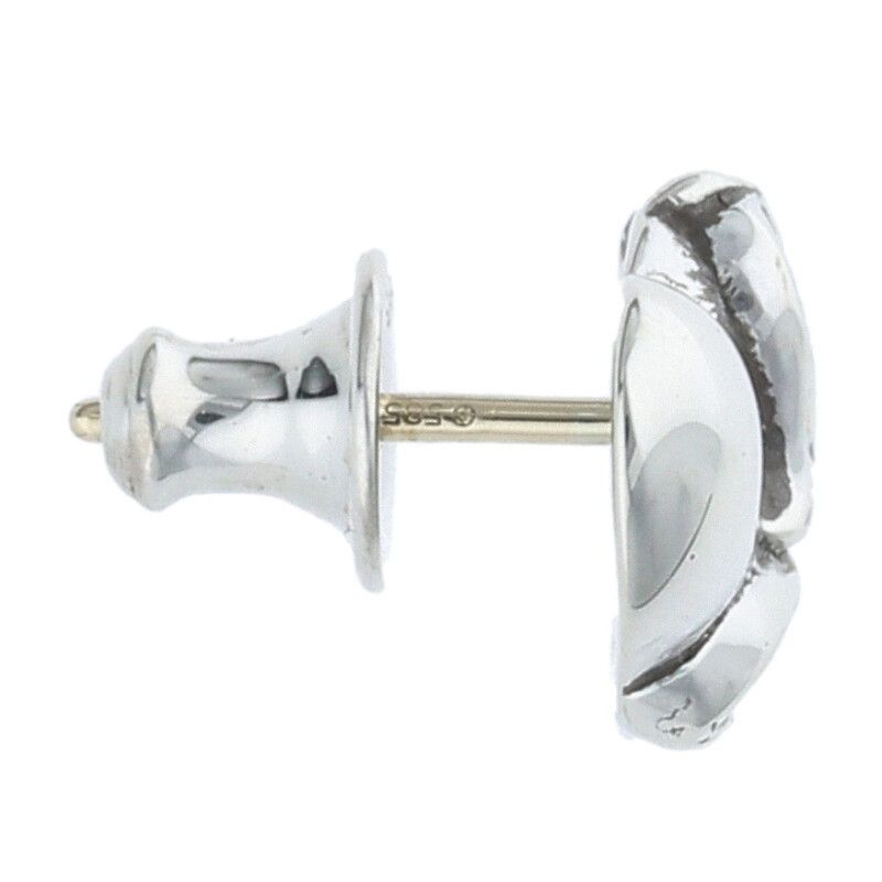 ☆CHROME HEARTS クロムハーツ ハートスタッドピアス (2) クロムハーツ 