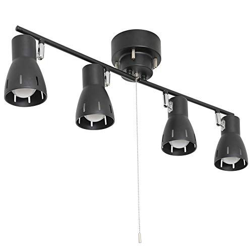 山善] インテリア シーリングライト 4灯 スポットライト 天井照明 E26