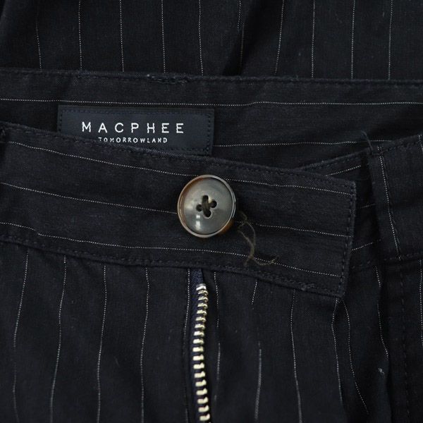 マカフィー MACPHEE トゥモローランド 19SS レーヨンリネンコットン