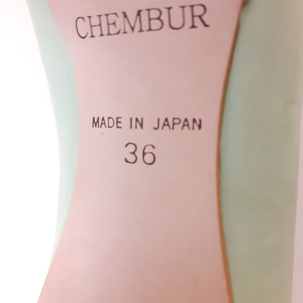 CHEMBUR(チェンバー) パンプス 36 レディース - ライトグリーン オープントゥ レザー