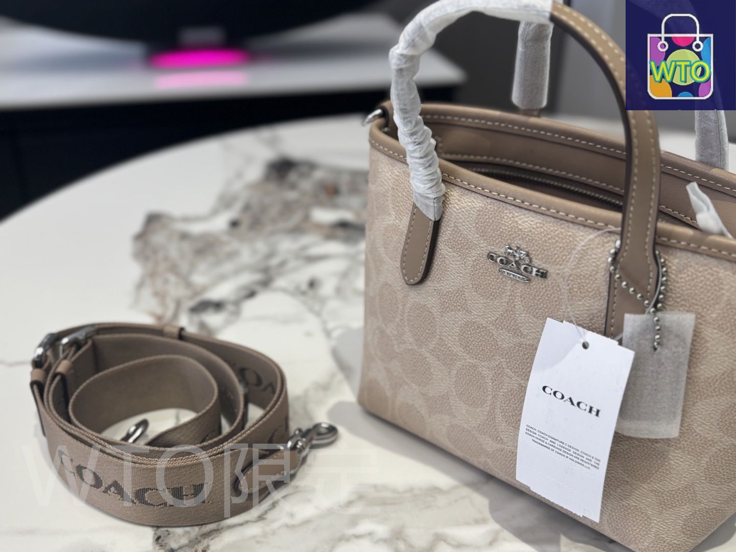 【コンパクトで可愛らしい♡】コーチ ミニバッグ 今日特価】Coach コーチ ミニ トートバッグ 可愛らしい