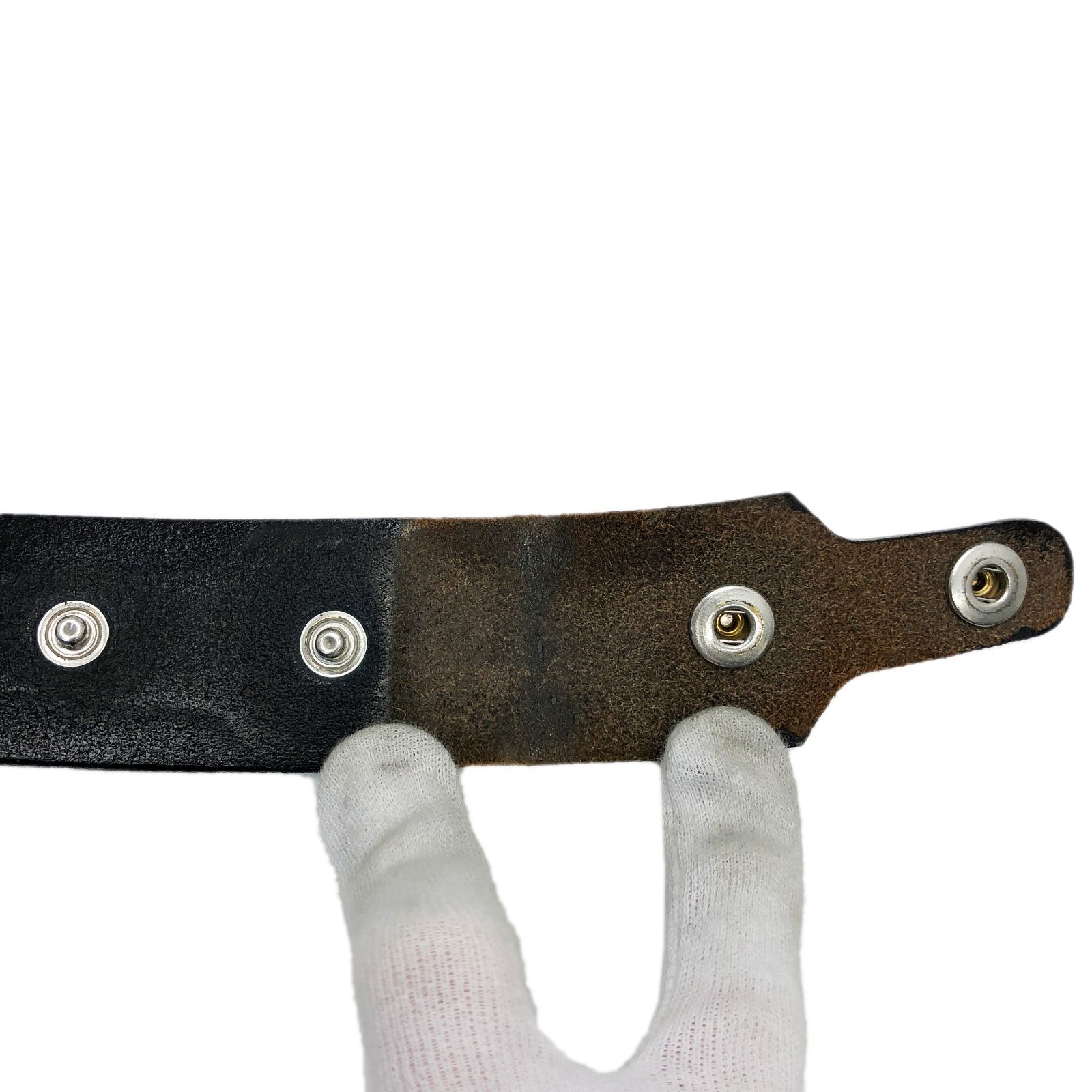 高級イタリア製ベルト　Lucien Pellat-Finet ルシアンペラフィネ lucien pellat-finet ルシアンペラフィネ Leather Belt Black