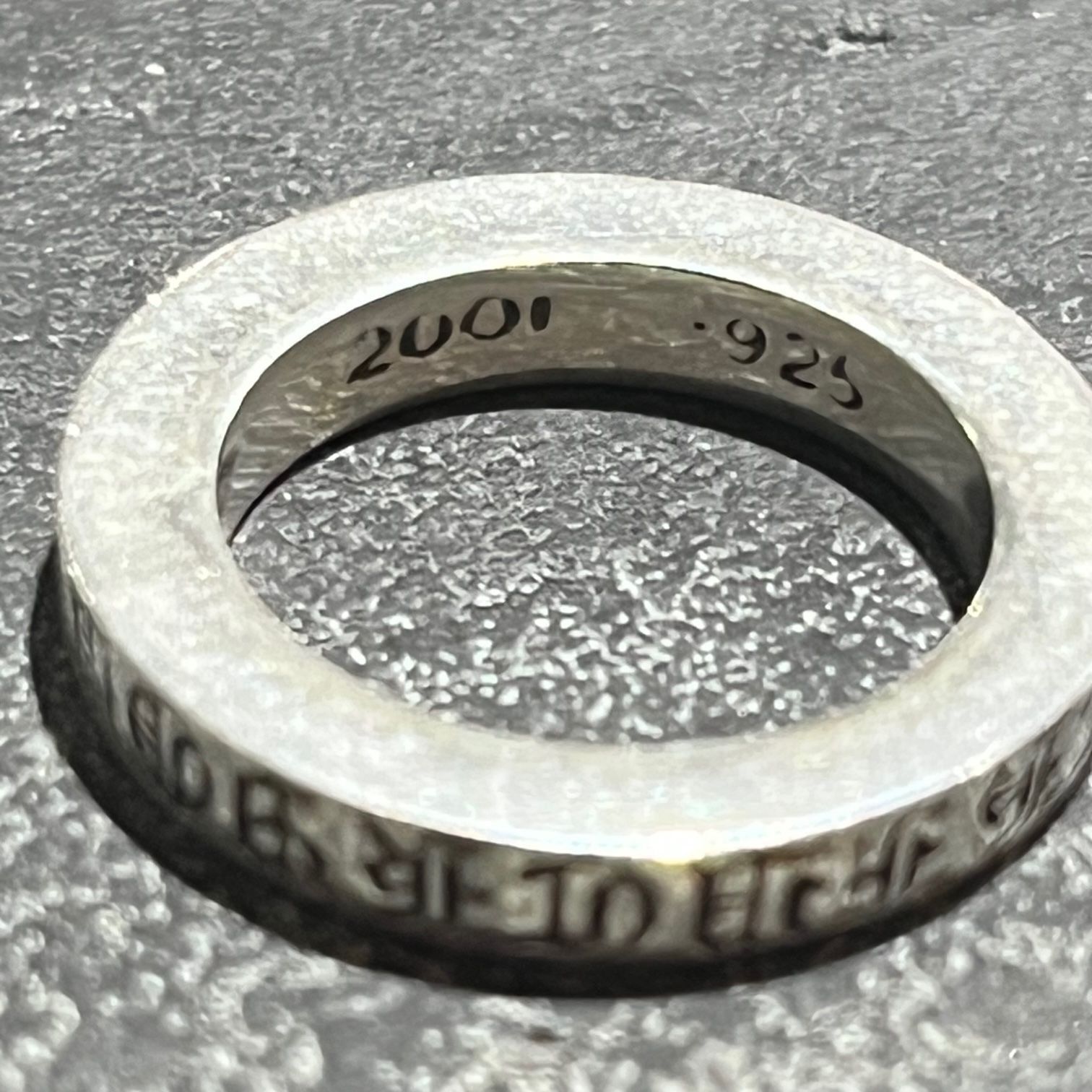 ■ Chrome Hearts スペーサーリング 3mm ■ 正規品 17号 国内正規 CHROME HEARTS 3mm SPACER FUCK スペーサー リング 指輪