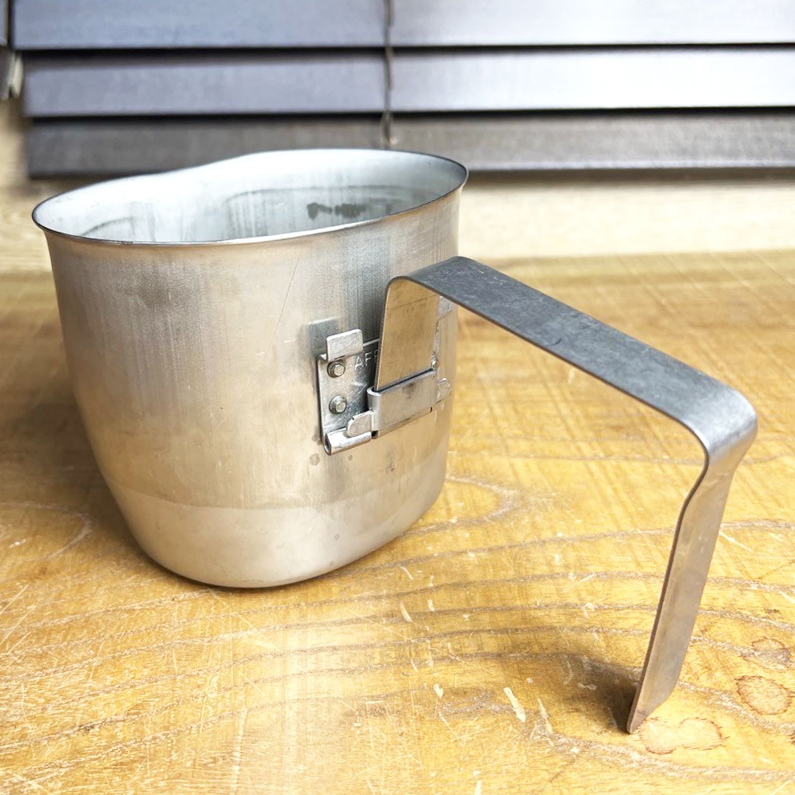 オーストラリア軍放出 キャンティーンカップ ステンレス製 [ 可