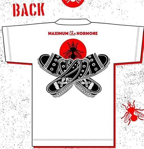 マキシマムザホルモン CULT OF HARAPEKO HAE[蝿] セット マキシマムザホルモン CULT OF THE HARAPEKO HAE 「蝿」 Tシャツ 白