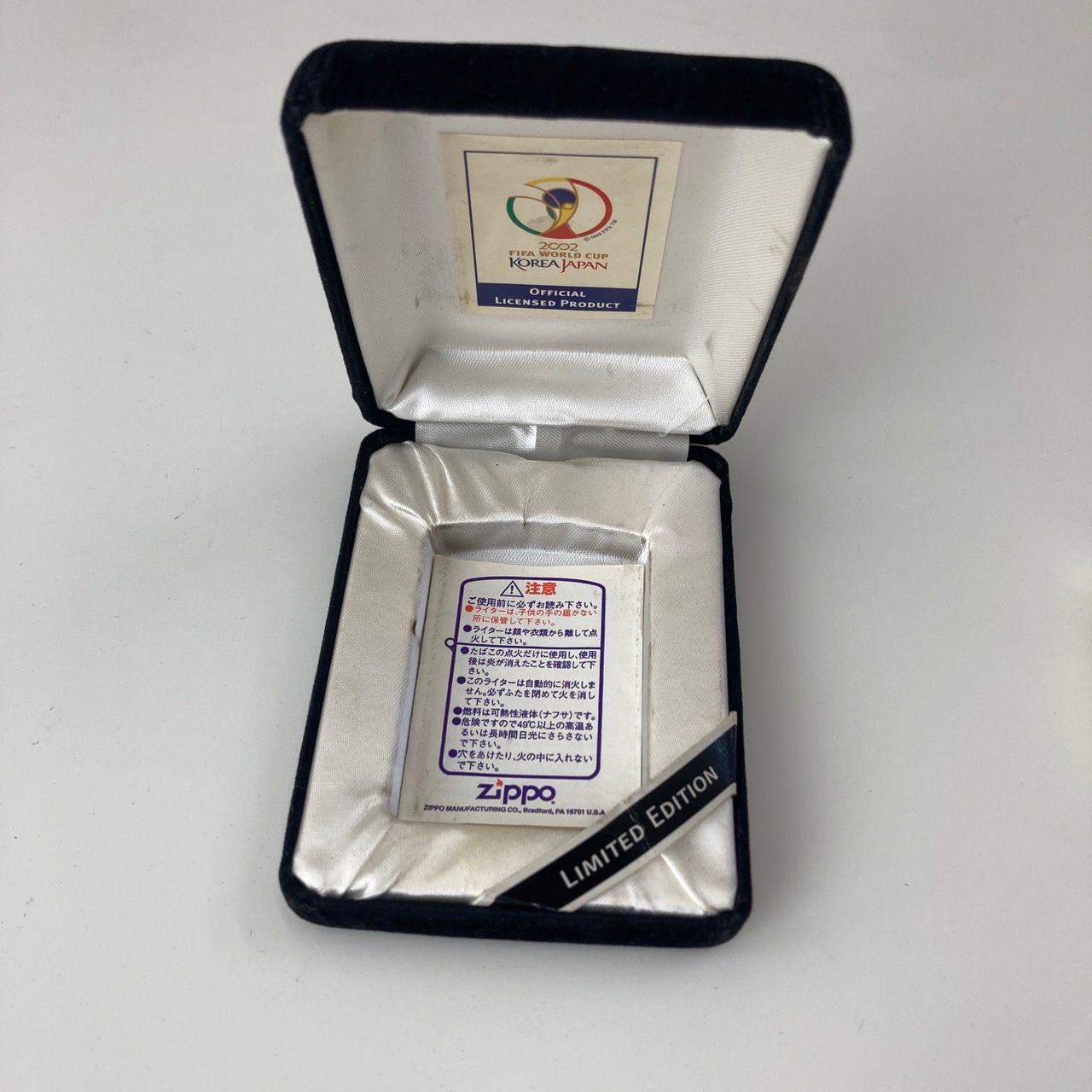2002 FIFA World Cup 限定ライター No.3703 未使用 希少 限定激レア】2002年ワールドカップKOREA JAPAN両面