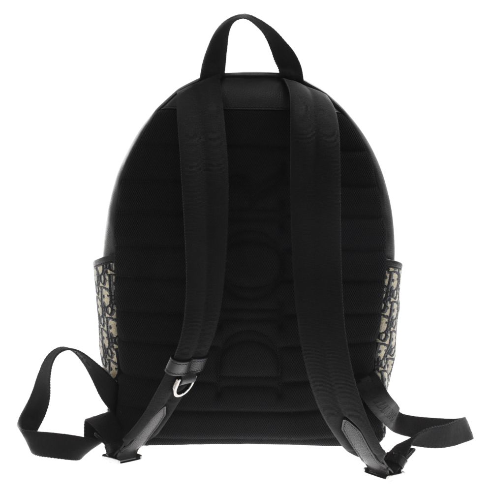 DIOR (ディオール) EXPLORER オブリーク総柄バックパック ネイビー 