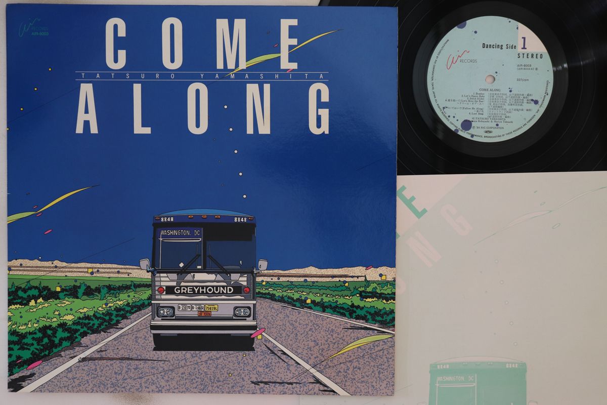 LP 山下達郎 Come Along AIR8003 AIR |00260