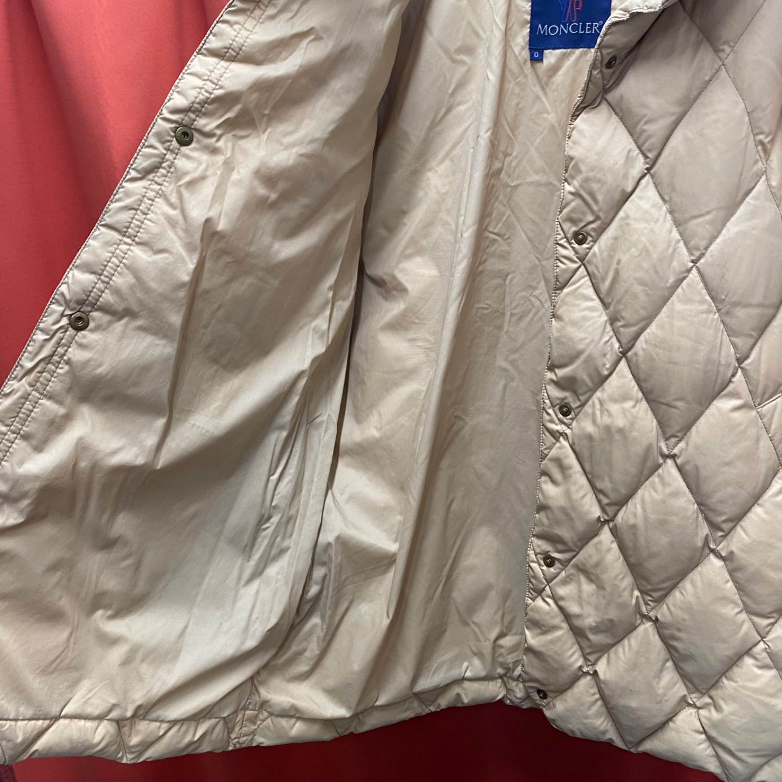 お値下げ　モンクレール　キルティングダウンジャケット　サイズ0 MONCLER モンクレール ダウンジャケット アウター キルティング