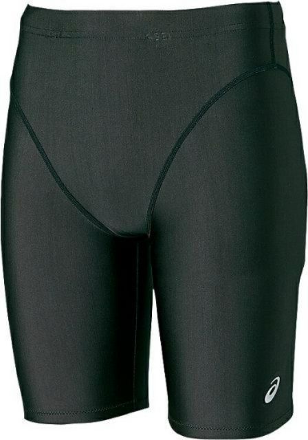 asics アシックス HALF TIGHT ブラック O XA3402 90 | スポーツ用品 スポーツ グッズ ツール アクセサリー 雑貨 小物 使いやすい 備品 用品 衣類 インナー 機能性 O 黒 ブラック 万能 サイズ ベーシック
