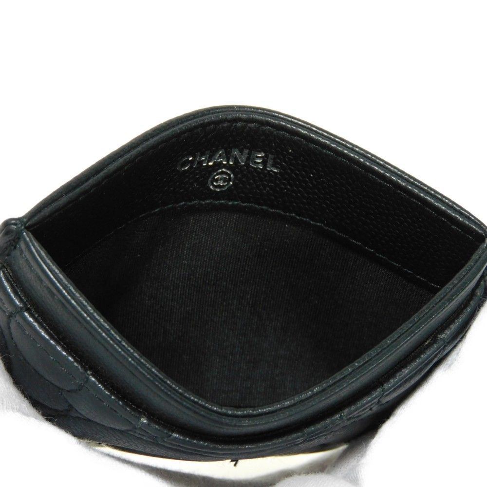 CHANEL シャネル カメリア カードホルダー フラワー エンボス CCマーク