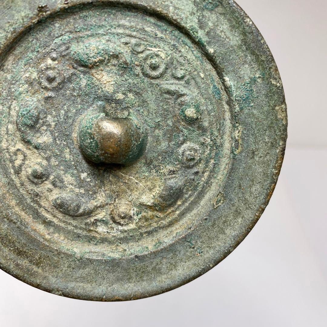 中国漢時代　古銅古鏡　タニチ　148g 東さ6-1203⑤ 中国漢時代 古銅古鏡 タニチ 148g 東さ6-1203⑤ - メルカリ