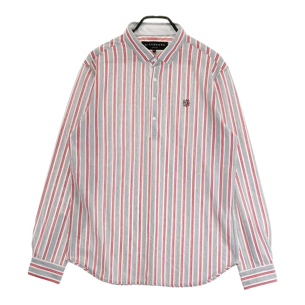 サイズ：LL ST ANDREWS セントアンドリュース 長袖ポロシャツ