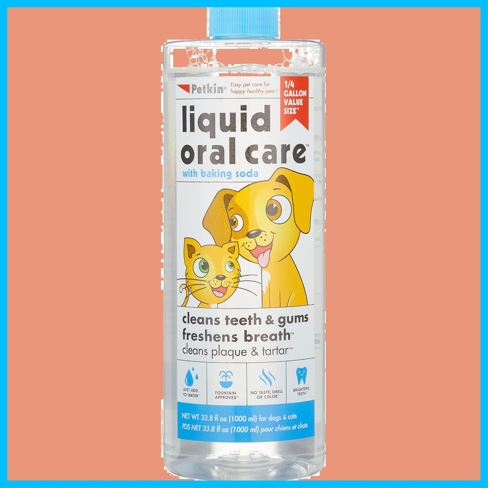 商品 Petkin ペットキン 飲み水に入れるデンタル液 1000ml