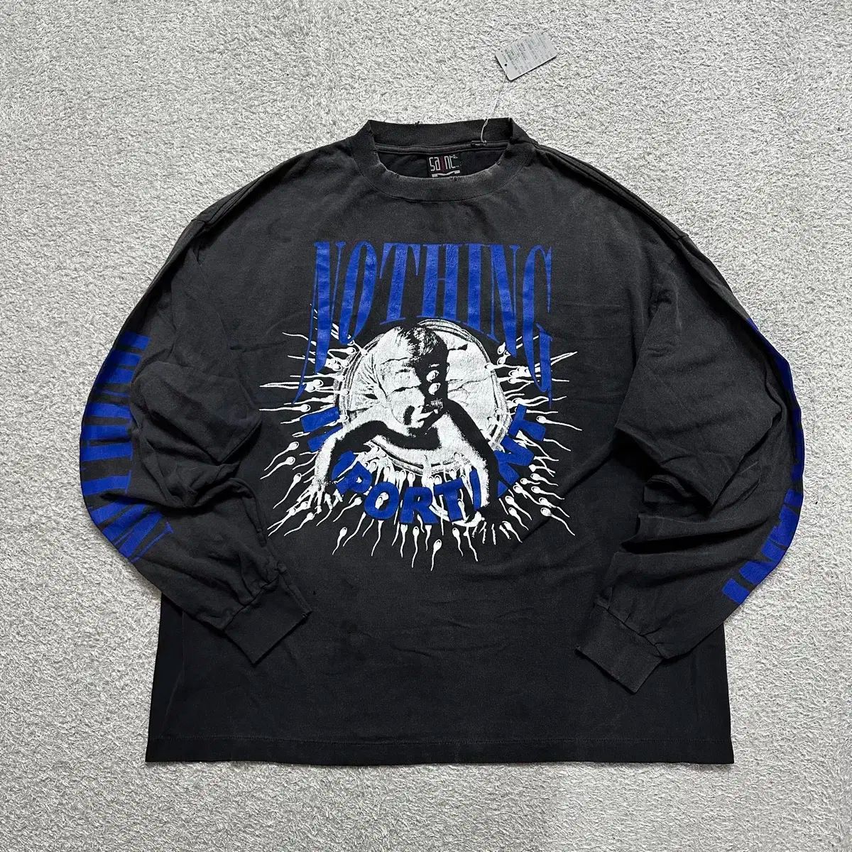 2XL SAINT MICHAEL セント マイケル こうすけ かわむら 何もない 長袖 ロングスリーブ 黒