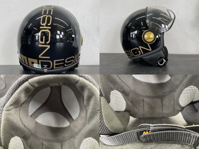 モモデザイン ジェットヘルメット 【中古】 MOMO DESIGN PSCマーク有