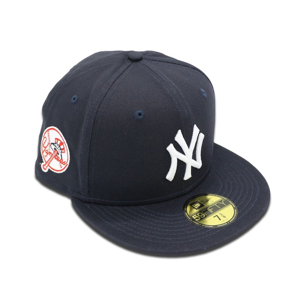 日本未発売 ニューエラ ニューヨーク・ヤンキース チームロゴ サイドパッチ キャップ / NEW ERA NEW YORK YANKEES TEAM  LOGO SIDE PATCH 59FIFTY CAP - メルカリ