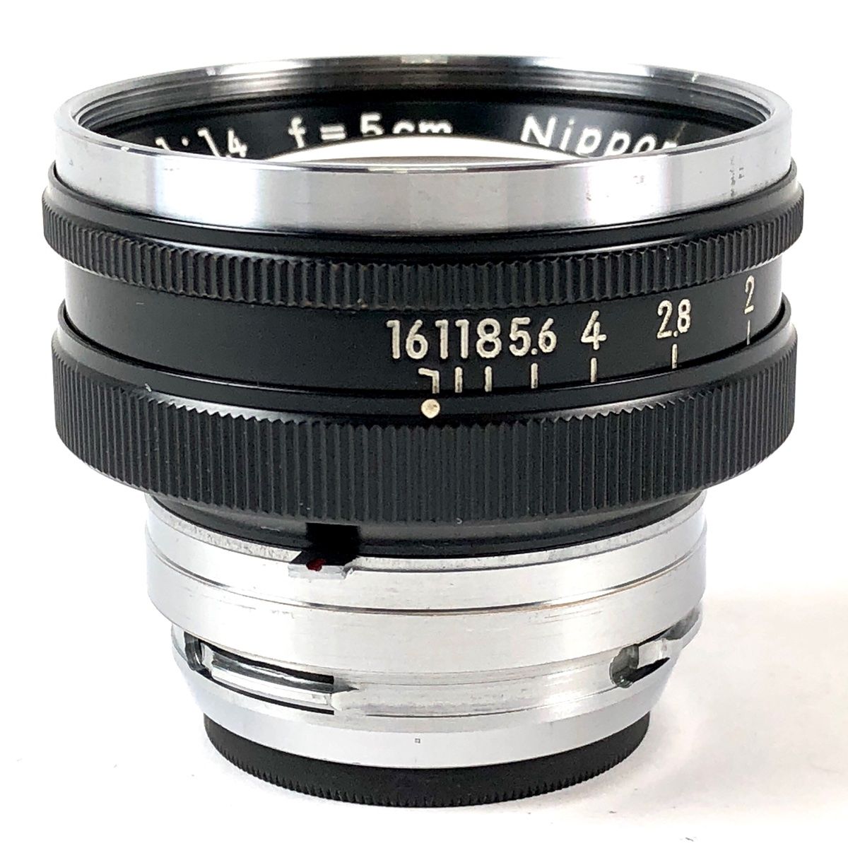 ニコン Nikon NIKKOR-S .C 50mm F1.4 5cm ブラック Sマウント レンジファインダーカメラ用レンズ