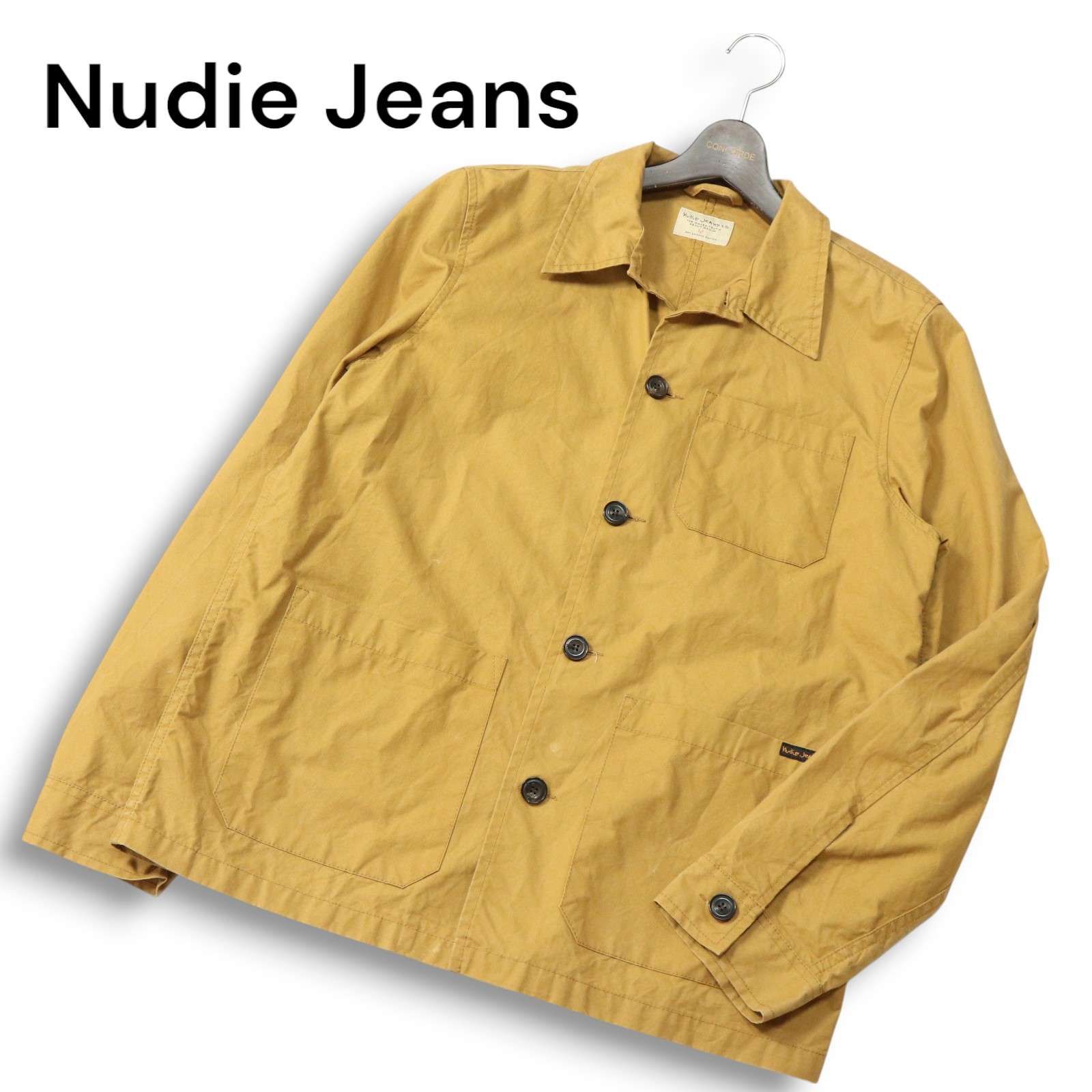 Nudie Jeans ヌーディージーンズ 【Barney Worker Jacket Waxed】 通年 