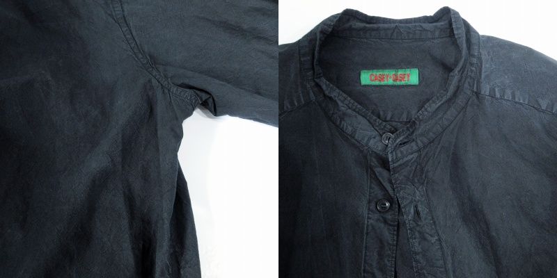 ケイシー ケイシー CASEY CASEY NY SHIRT ペーパーシャツ コットン