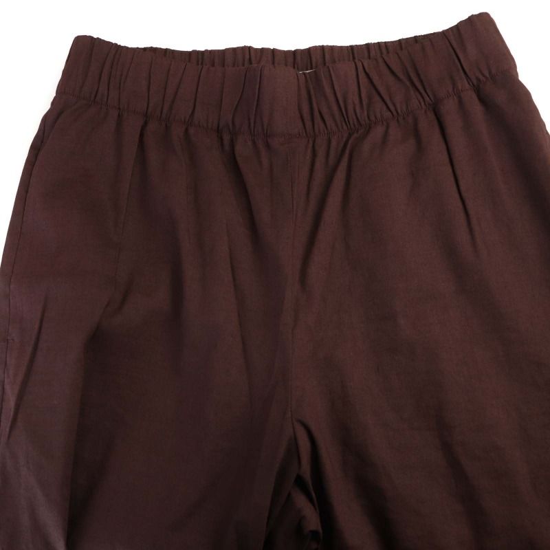 【新品タグ付き】theory luxeパンツ38 theory luxe」 スラックス 38 ブラック レディース